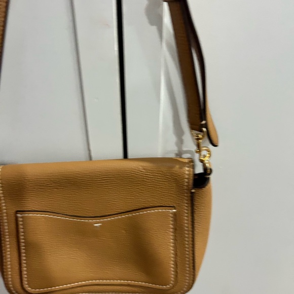 Tory Burch Brown Leather Crossbody Bag - Picture 3 of 4